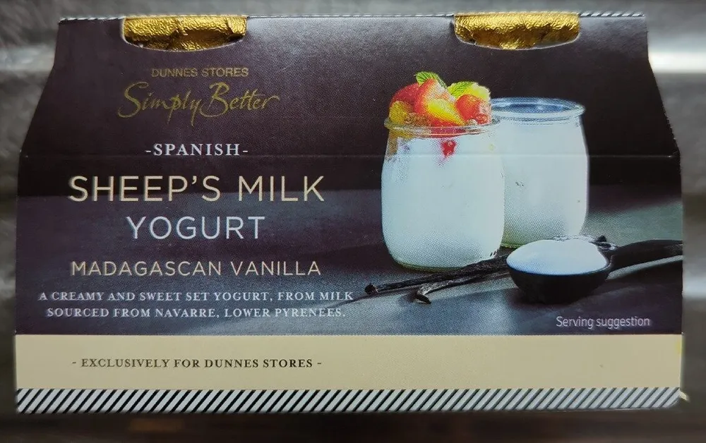 Sheep's Milk Yogurt Vanilla