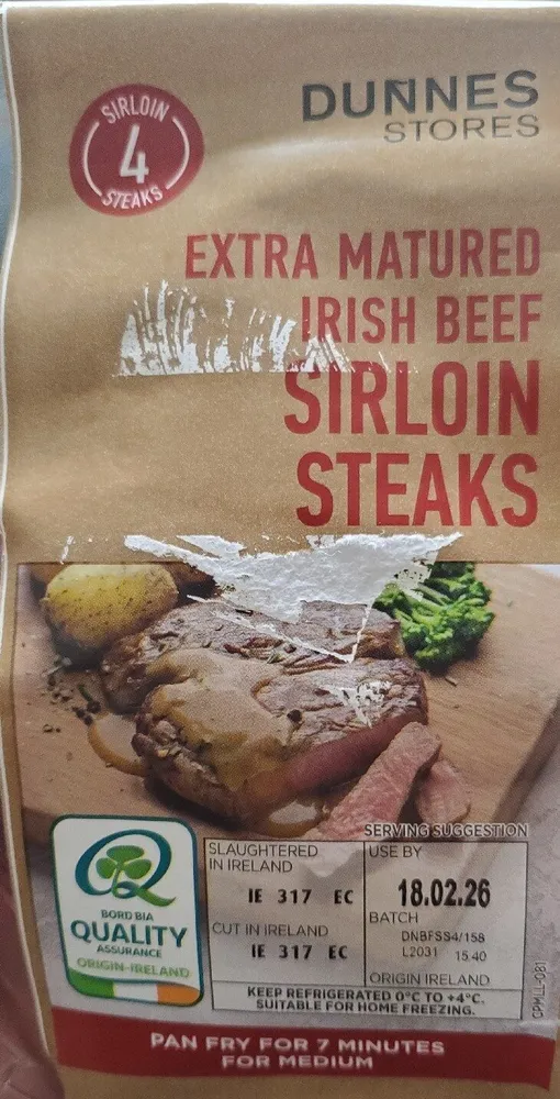 Irish Striploin Steak