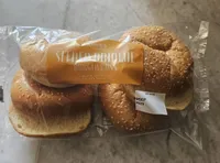 Seeded Brioche burger buns