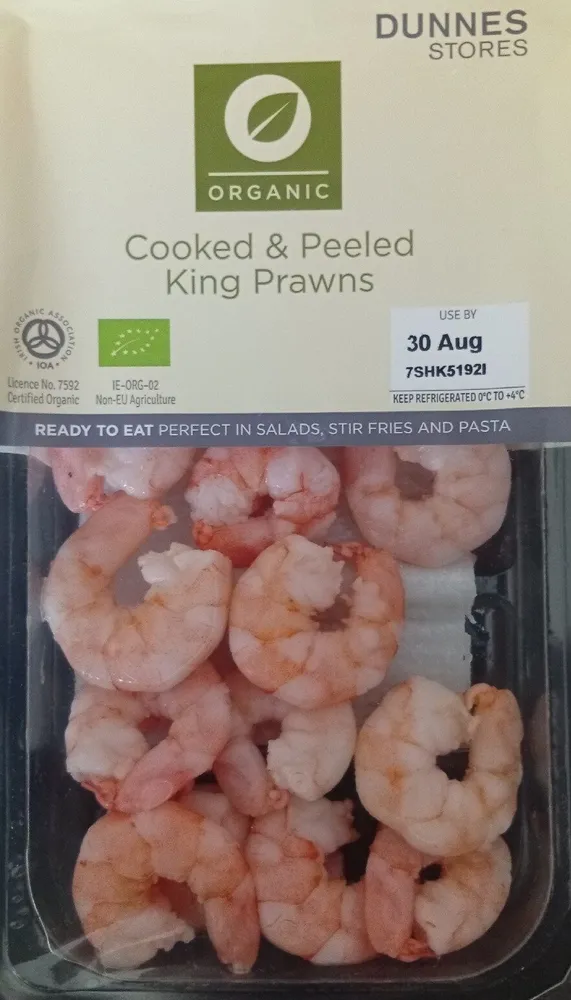 Cooked and Peeled King Prawns