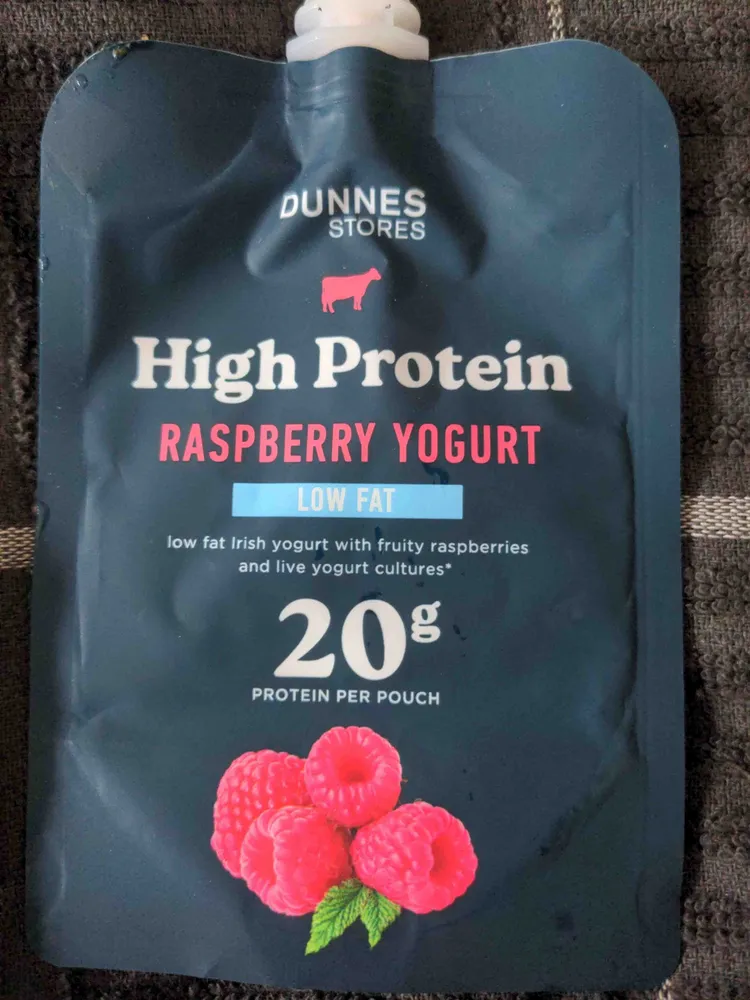 Protein Raspberry yogurt