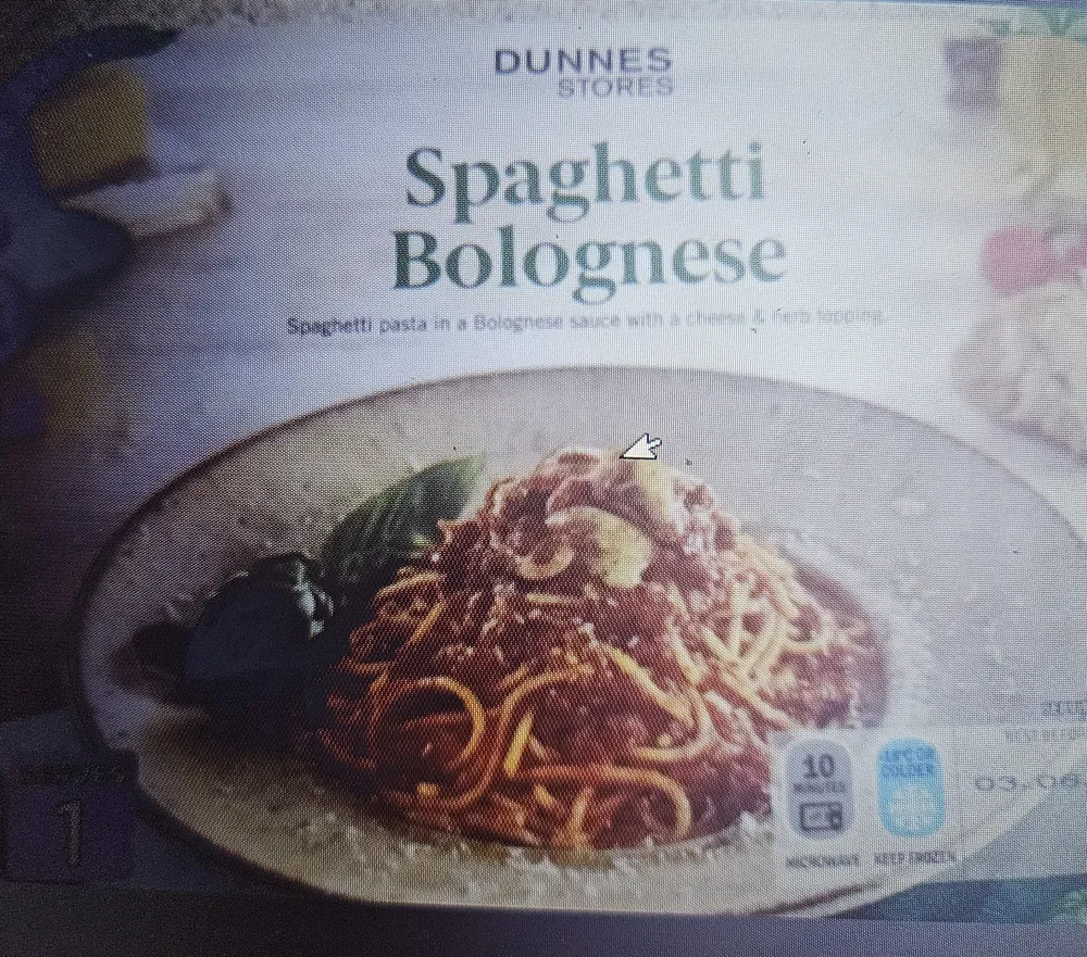 Spaghetti Pasta and tomato meal