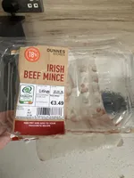 Irish Beef Mince 18% Fat