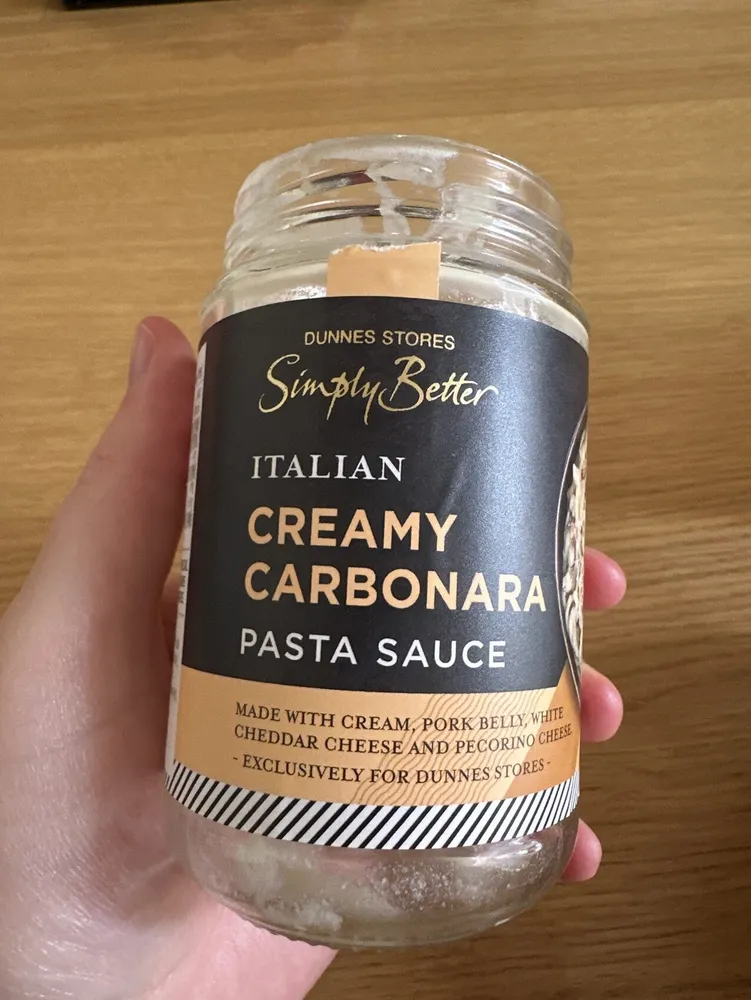 Italian Creamy Carbonara