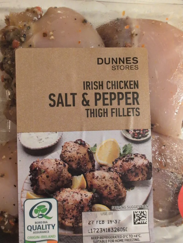 Salt & Pepper Thigh Chicken Fillets