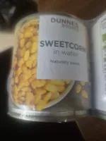 Sweetcorn in water