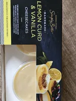 Simply Better Lemon Curd & Vanilla Cheesecake