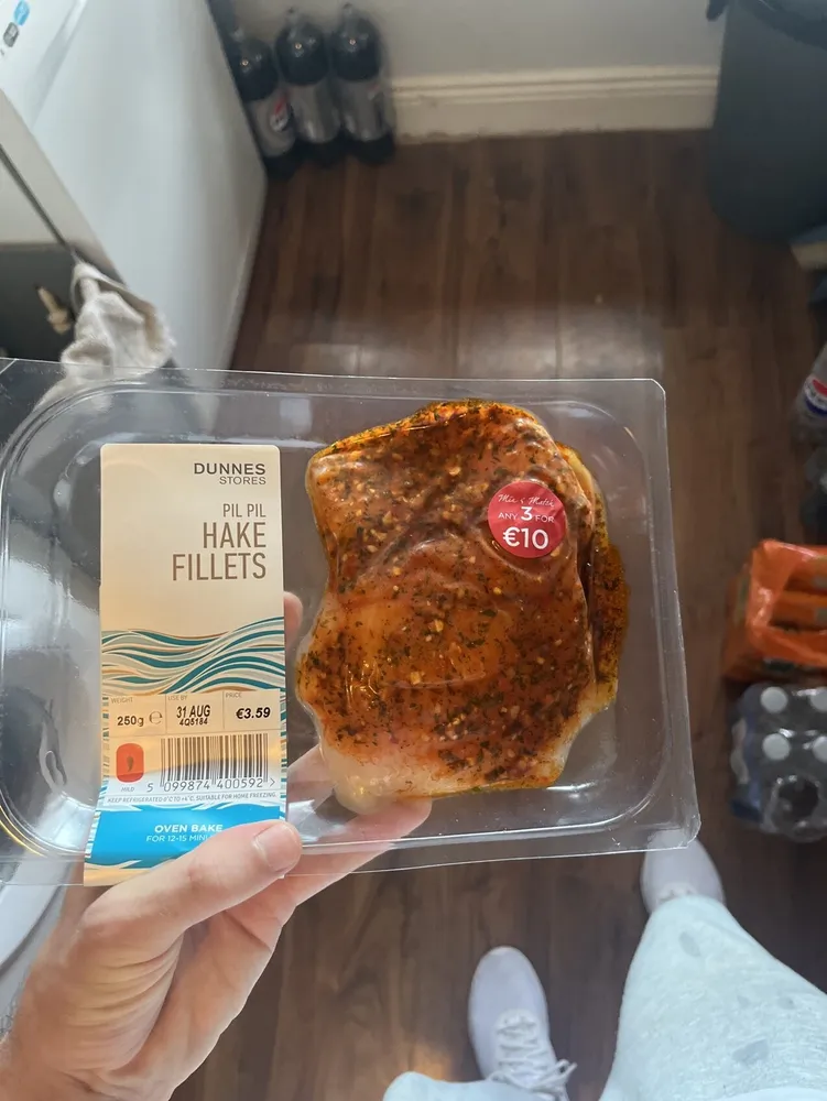 Pil Pil Hake Fillets