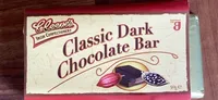 Classic dark chocolate bar