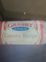 Coarse white pudding