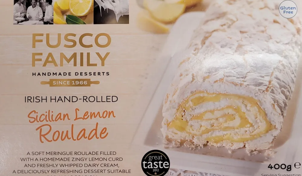 Scilian Lemon Roulade