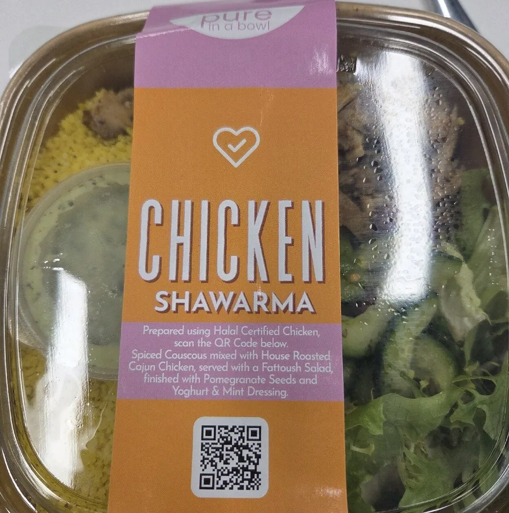 Chicken Shawarma Salad