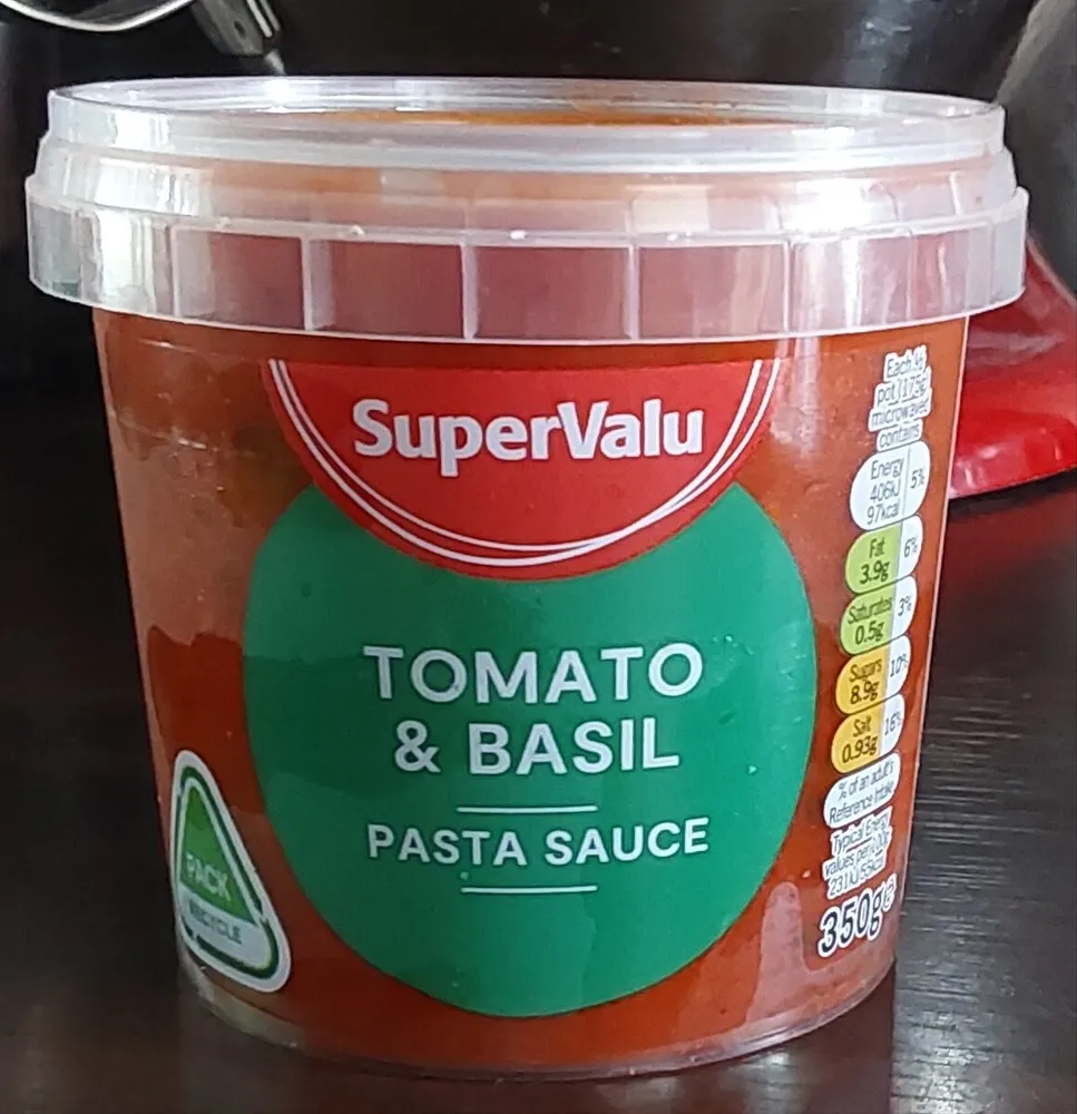 Tomato & Basil Pasta Sauce