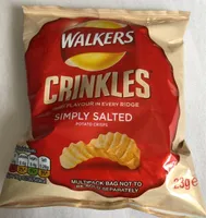 Walkers CRINKLES crisps