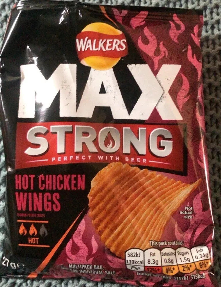 Max Strong Hot Chicken Wings