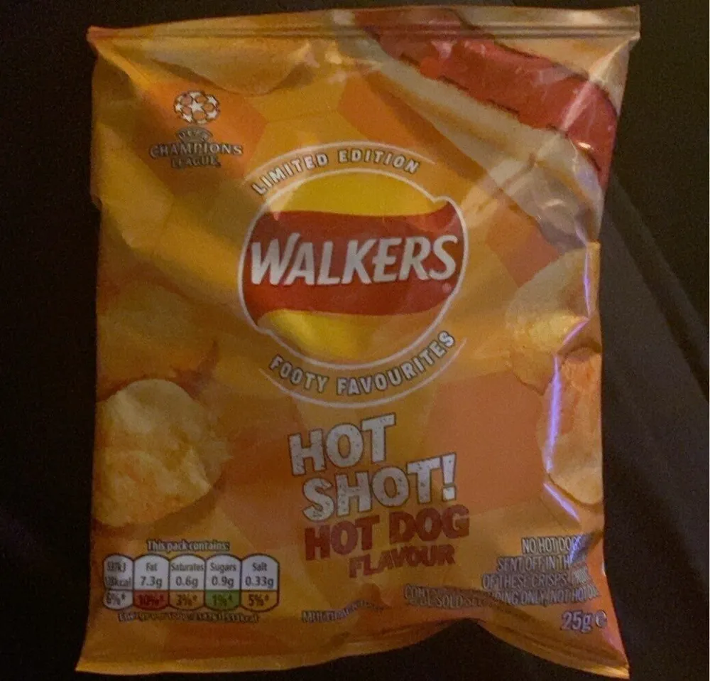 Hot Dog Flavour Crisps