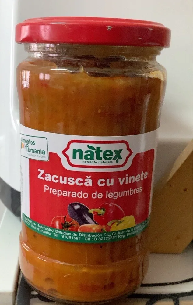 Zacuscā cu vinete (preparado de legumbres)