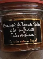 Compotée de tomate séchée a la truffe d'été