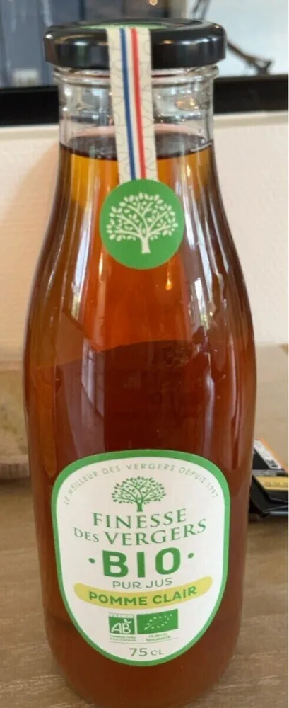 Pur jus pomme clair