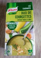 Duo de courgettes chèvre frais et miel