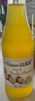 Sirop fruits de la passion