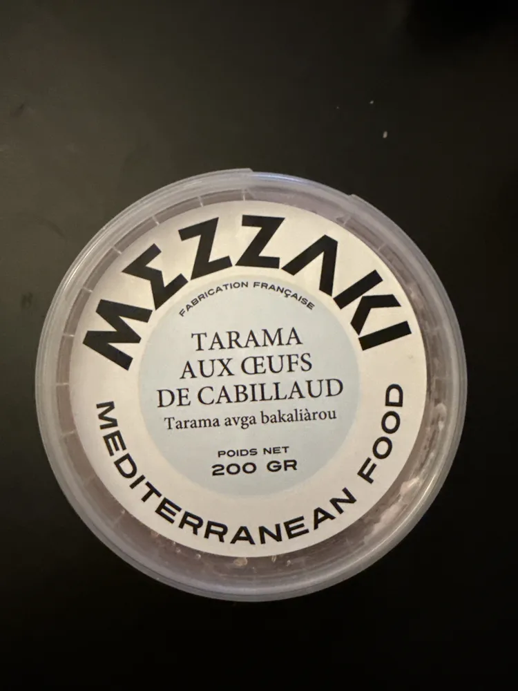 Tarama aux œufs de cabillaud