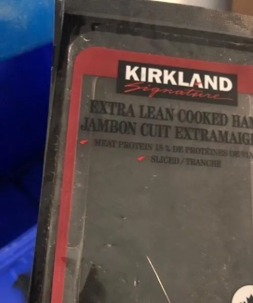 Extra lean cooked ham
