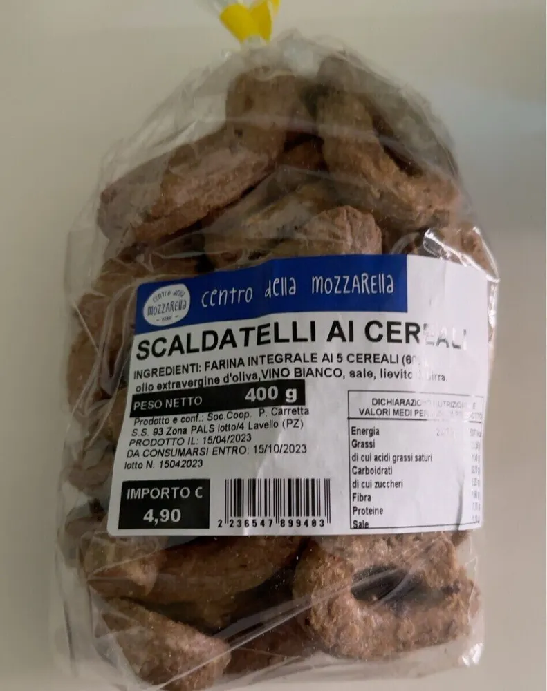 Scaldatelli ai cereali