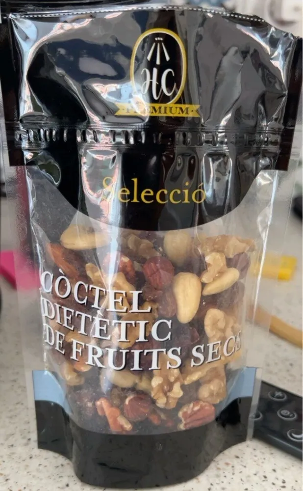 Coctel dietetic de fruits secs