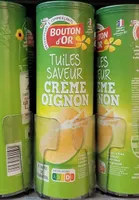 Tuiles saveur crème oignon