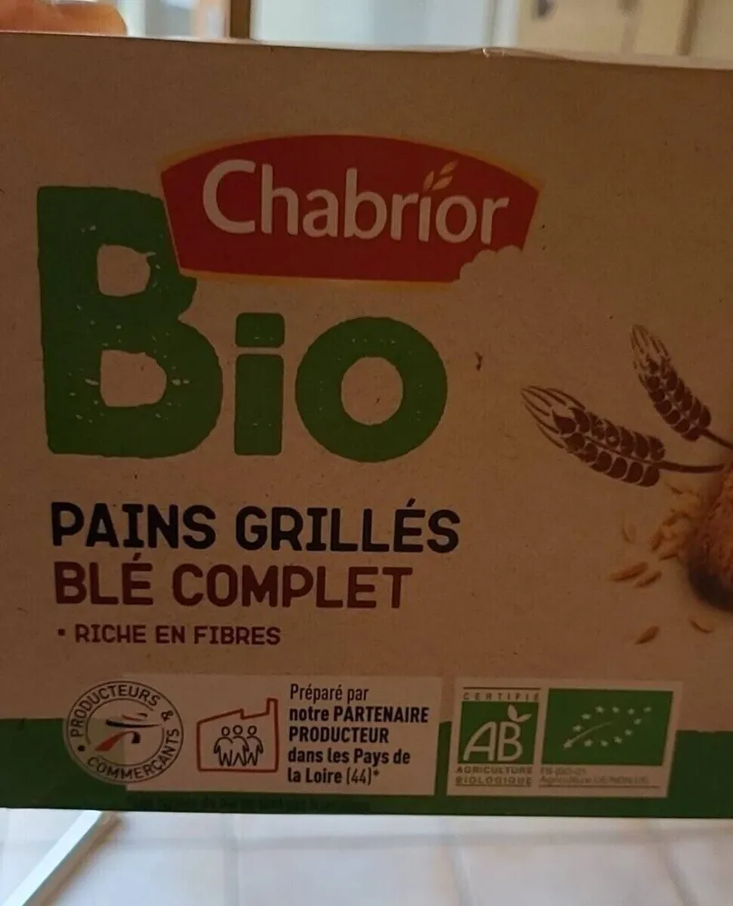 Pains grillés blé  complet