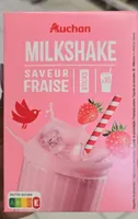 Milkshake saveur fraise