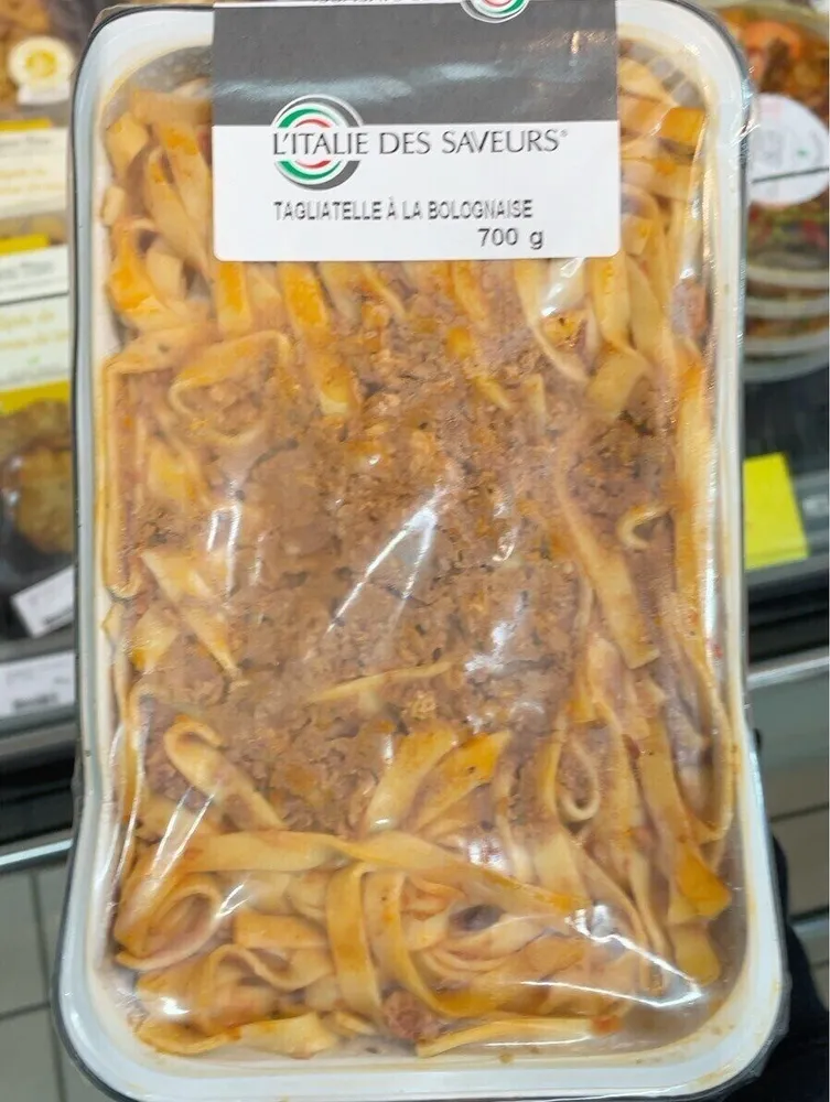 Tagliatelles à la bolognaise