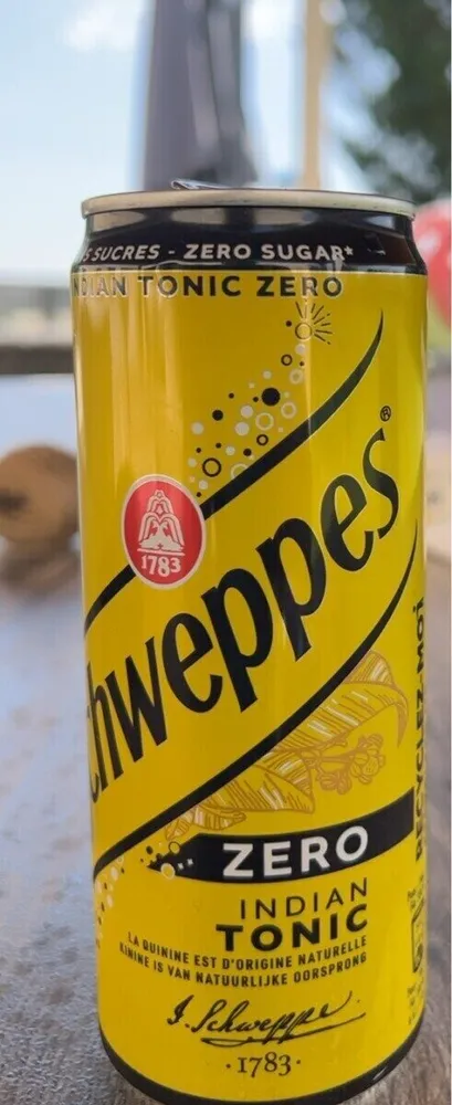 Scheppes zero indian tonic