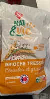 Brioche tressée cereales et graines