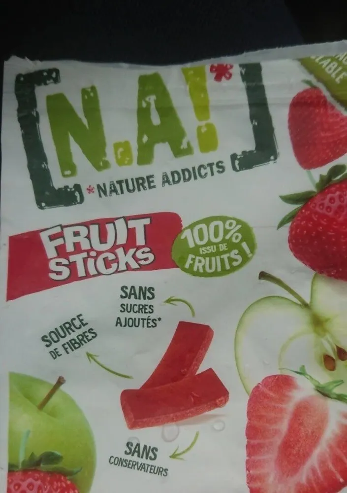 Na fruit sticks fraise