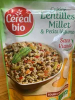 Cuisiné lentilles, millet & petits légumes