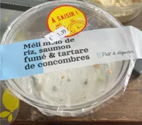 Meli melo de riz saumon