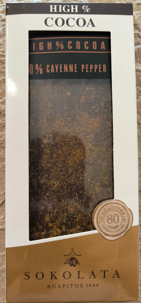 Cayenne pepper chocolate