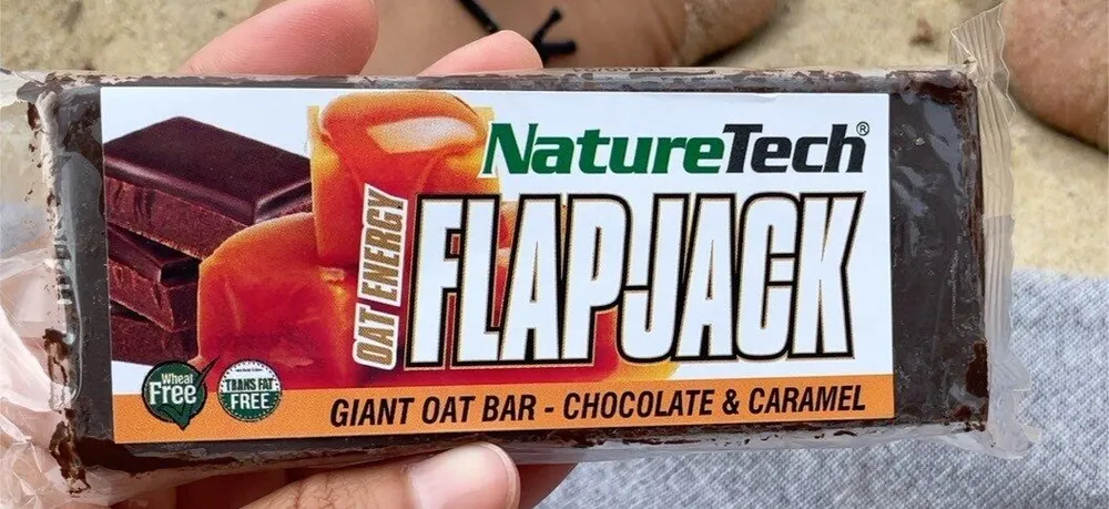 Oat energy flapjack
