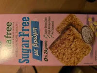 Biscuits without sugar with oats
