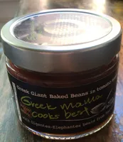 Greek giant baked beans in tomato sauce