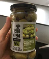 Olives vertes dénoyautées