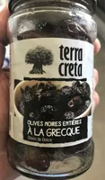 Olives noires entieres a la grecque