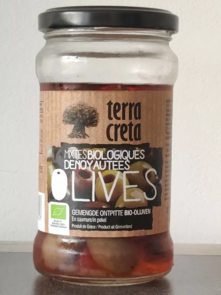 Mixtes d'olives dénoyautées