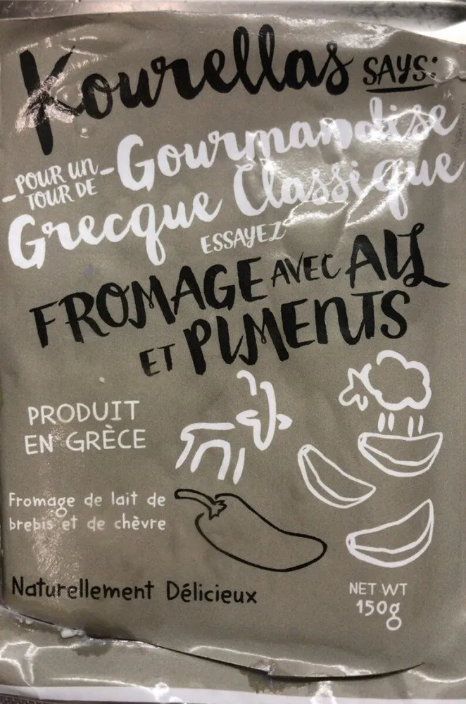 Fromage a l’ail et au piment