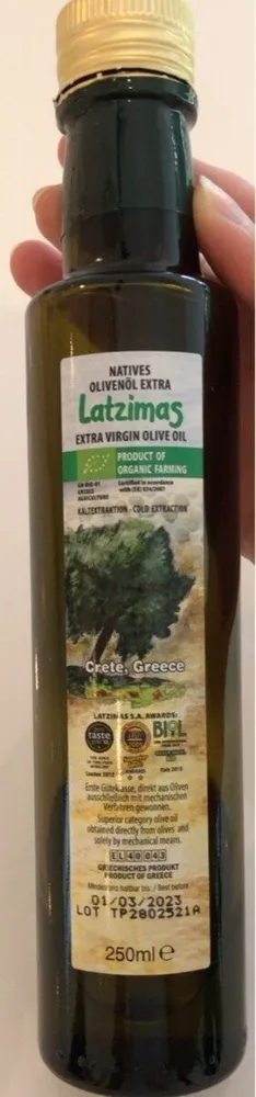 Extra virgin olive oil