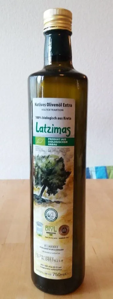 Latzimas Natives Olivenöl Extra Bio