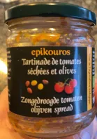 Tartinade de tomates séchées et olives