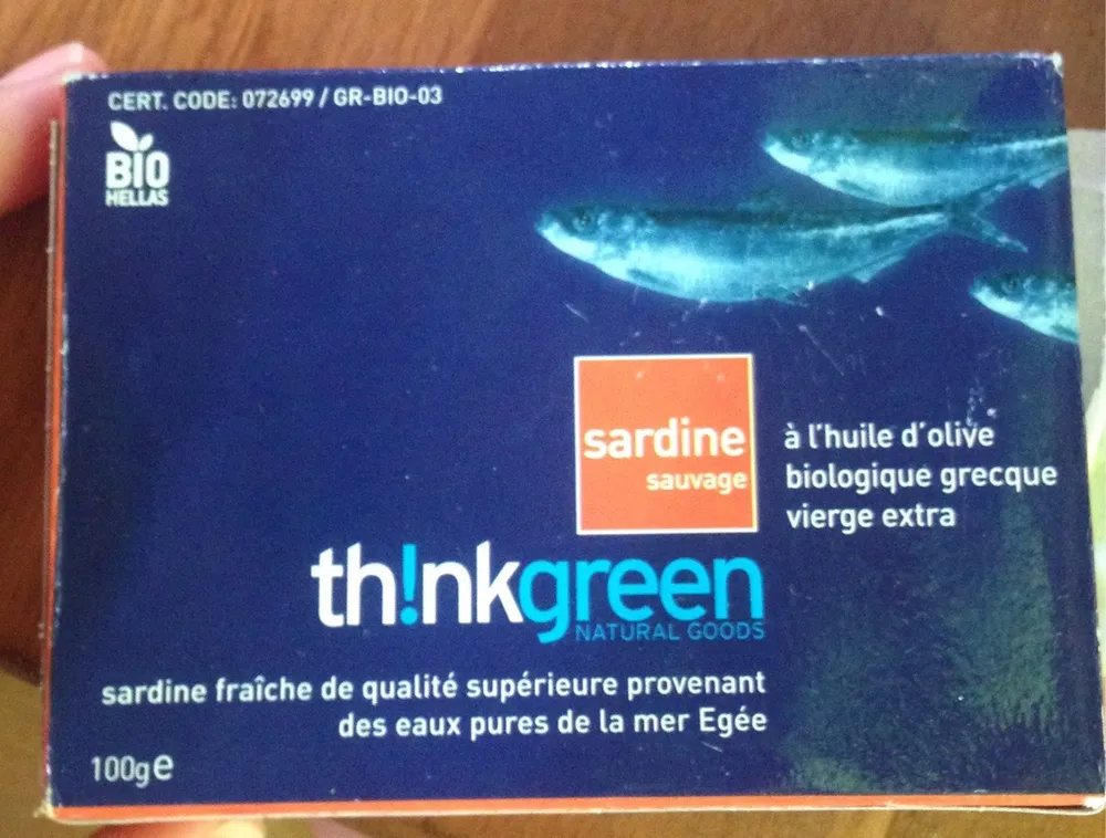 Sardines sauvage